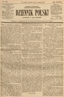 Dziennik Polski (wydanie popołudniowe). 1905, nr 436