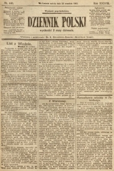 Dziennik Polski (wydanie popołudniowe). 1905, nr 440