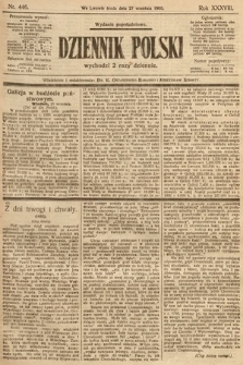 Dziennik Polski (wydanie popołudniowe). 1905, nr 446