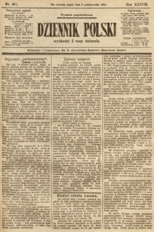 Dziennik Polski (wydanie popołudniowe). 1905, nr 461