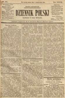 Dziennik Polski (wydanie popołudniowe). 1905, nr 463