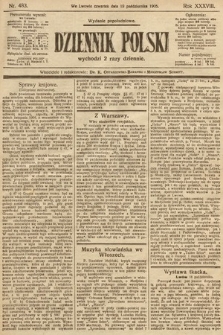 Dziennik Polski (wydanie popołudniowe). 1905, nr 483