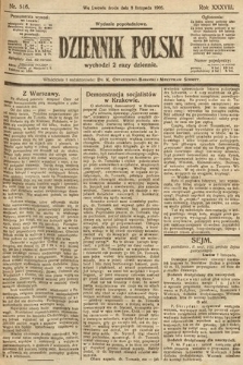 Dziennik Polski (wydanie popołudniowe). 1905, nr 516