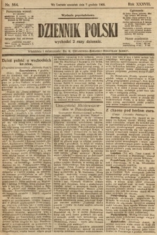 Dziennik Polski (wydanie popołudniowe). 1905, nr 564