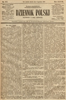 Dziennik Polski (wydanie popołudniowe). 1905, nr 583