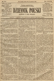 Dziennik Polski (wydanie popołudniowe). 1905, nr 591