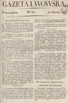 Gazeta Lwowska. 1818, nr 61