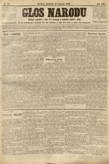 Głos Narodu. 1909, nr 10