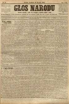 Głos Narodu. 1909, nr 24