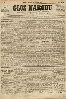 Głos Narodu. 1909, nr 26