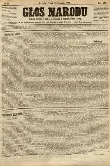 Głos Narodu. 1909, nr 29