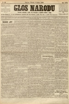 Głos Narodu. 1909, nr 40