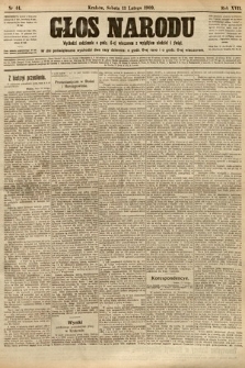 Głos Narodu. 1909, nr 44