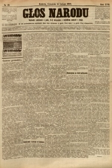 Głos Narodu. 1909, nr 49