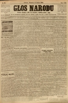 Głos Narodu. 1909, nr 52