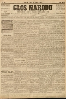 Głos Narodu. 1909, nr 57