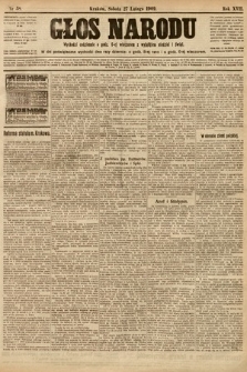 Głos Narodu. 1909, nr 58