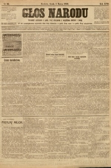 Głos Narodu. 1909, nr 62