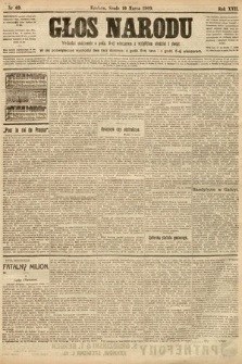 Głos Narodu. 1909, nr 69