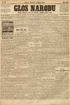 Głos Narodu. 1909, nr 70