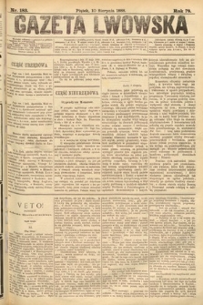 Gazeta Lwowska. 1888, nr 183