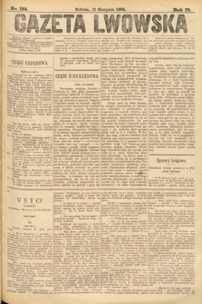 Gazeta Lwowska. 1888, nr 184
