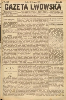 Gazeta Lwowska. 1888, nr 187