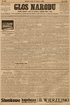 Głos Narodu. 1909, nr 163