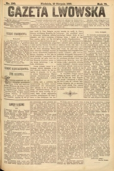 Gazeta Lwowska. 1888, nr 190