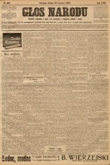 Głos Narodu. 1909, nr 166