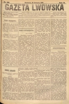 Gazeta Lwowska. 1888, nr 196