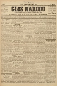 Głos Narodu (numer poranny). 1910, nr 141