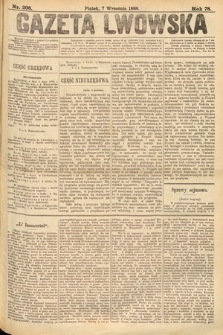 Gazeta Lwowska. 1888, nr 206