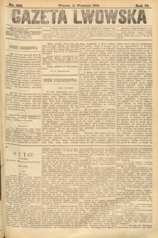 Gazeta Lwowska. 1888, nr 208