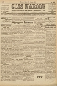 Głos Narodu. 1911, nr 16