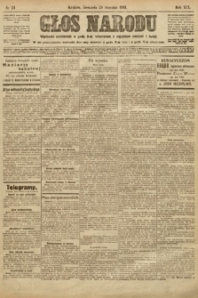 Głos Narodu. 1911, nr 24