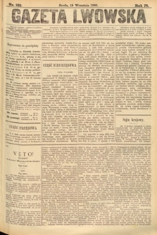 Gazeta Lwowska. 1888, nr 215