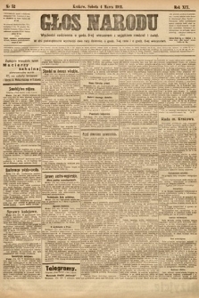Głos Narodu. 1911, nr 52