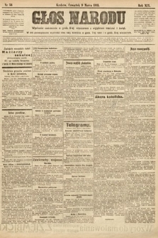 Głos Narodu. 1911, nr 56