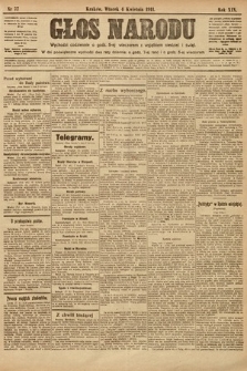 Głos Narodu. 1911, nr 77