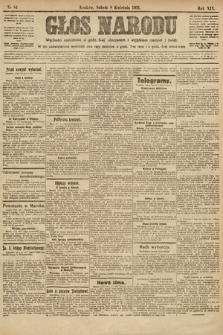 Głos Narodu. 1911, nr 81