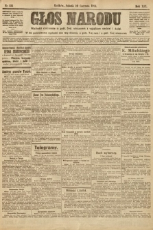 Głos Narodu. 1911, nr 131