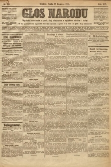 Głos Narodu. 1911, nr 145