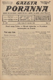 Gazeta Poranna. 1912, nr 469