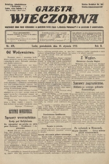 Gazeta Wieczorna. 1912, nr 478