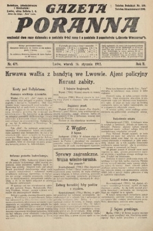 Gazeta Poranna. 1912, nr 479