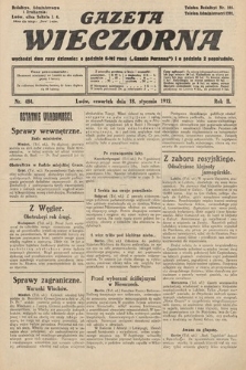 Gazeta Wieczorna. 1912, nr 484