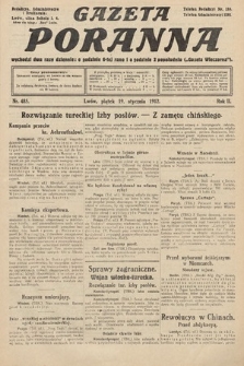 Gazeta Poranna. 1912, nr 485
