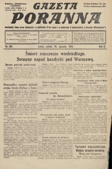 Gazeta Poranna. 1912, nr 487