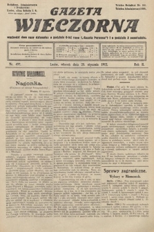 Gazeta Wieczorna. 1912, nr 492